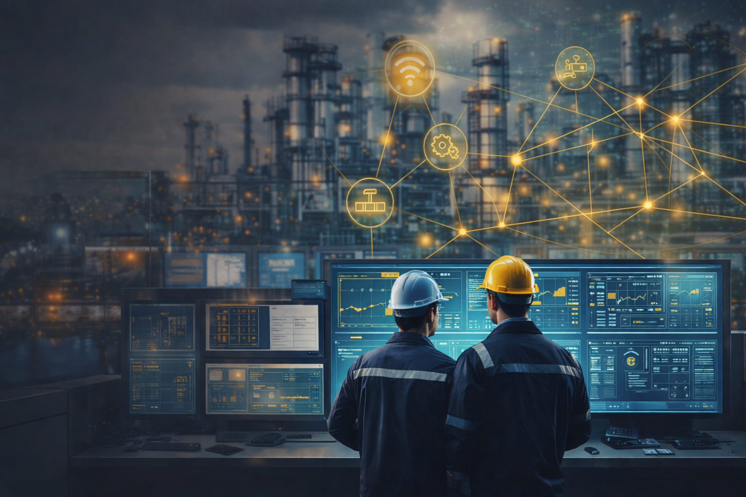 ADICO-Canada industrial control room