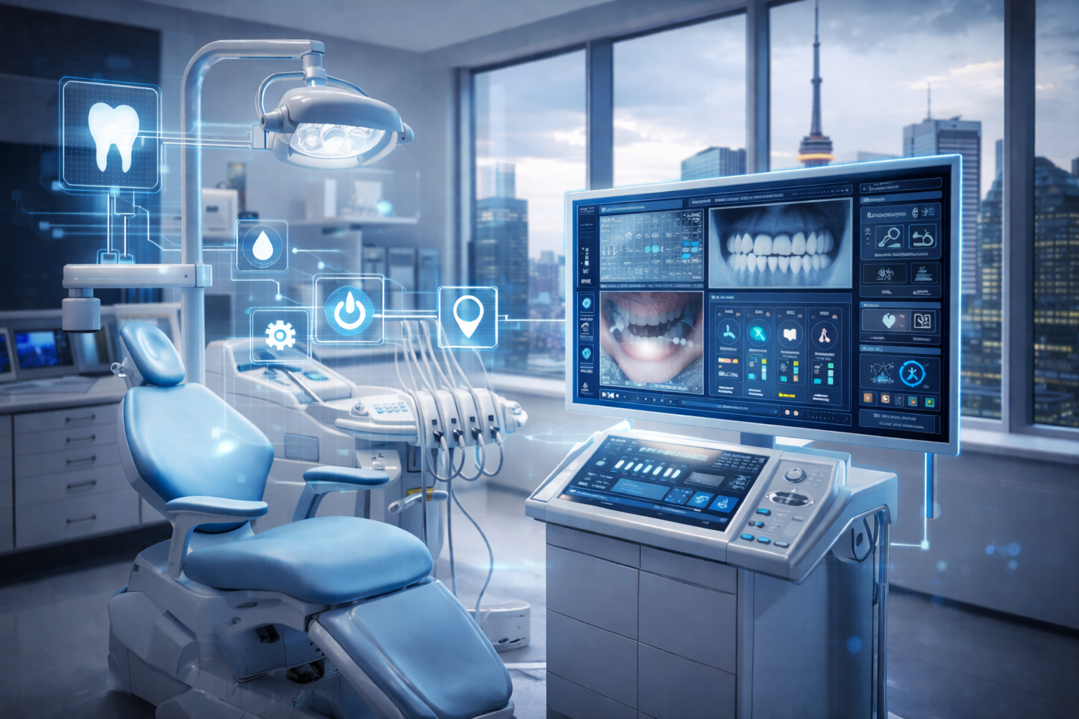 Digital marketing campaign results for Toronto dental clinic — Google rankings and new patient leads